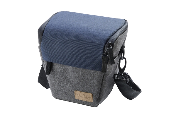 Peter Hadley Helsinki Colt II blau anthrazit Fototasche aus 100 % aus recyceltem Polyester